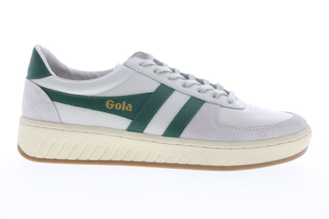 Gola Grandslam 78 CMA565 Mens White Leather Lace Up Lifestyle Sneakers Shoes