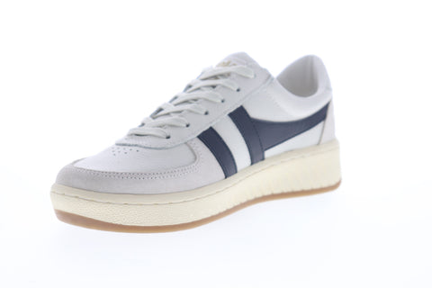 Gola Grandslam 78 CMA565 Mens White Leather Lace Up Lifestyle Sneakers Shoes