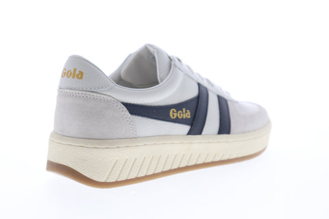 Gola Grandslam 78 CMA565 Mens White Leather Lace Up Lifestyle Sneakers Shoes