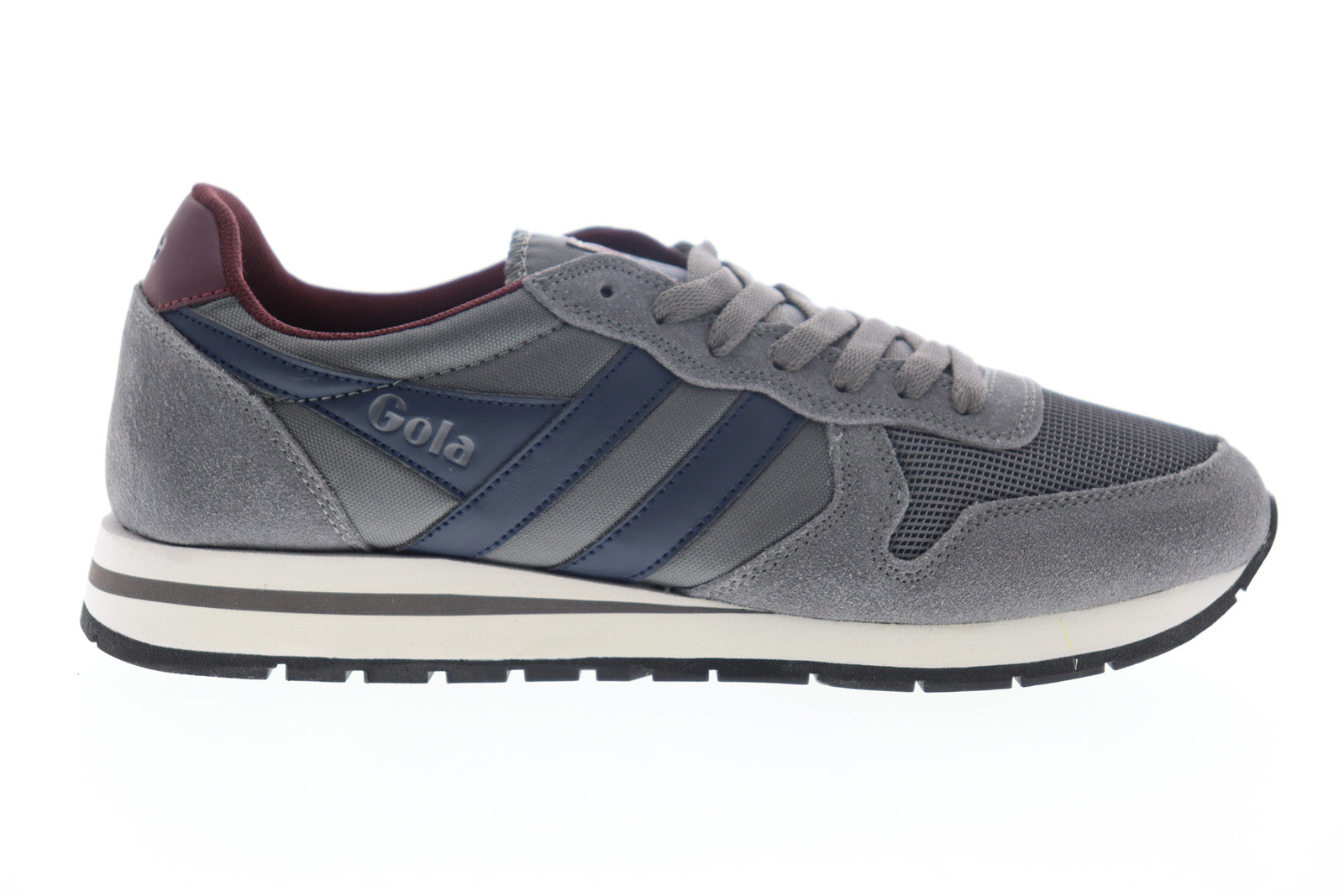 Gola Daytona CMA592 Mens Gray Mesh Lace Up Lifestyle Sneakers