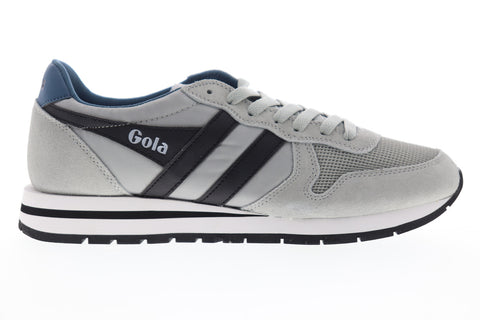 Gola Daytona CMA592 Mens Gray Mesh Lace Up Lifestyle Sneakers Shoes