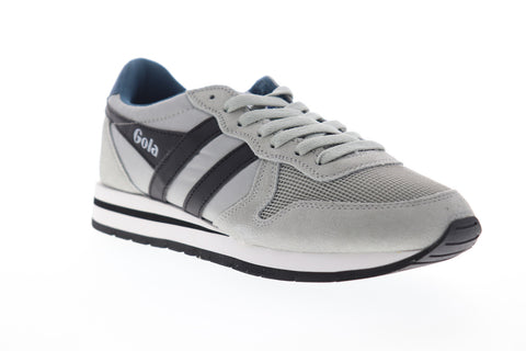 Gola Daytona CMA592 Mens Gray Mesh Lace Up Lifestyle Sneakers Shoes