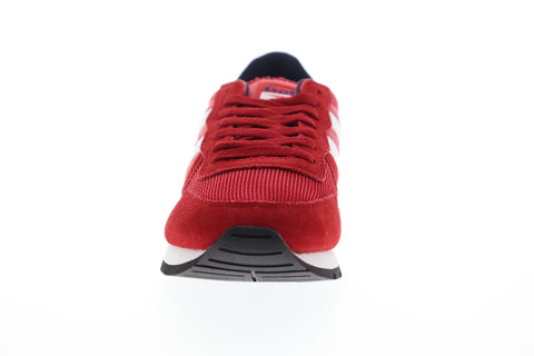 Gola Daytona CMA592 Mens Red Mesh Low Top Lace Up Lifestyle Sneakers Shoes