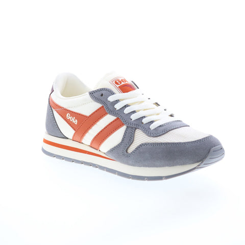 Gola Daytona CMA592 Mens Beige Suede Lace Up Lifestyle Sneakers Shoes