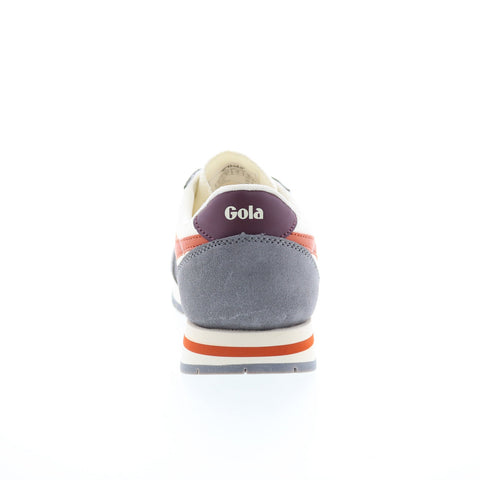 Gola Daytona CMA592 Mens Beige Suede Lace Up Lifestyle Sneakers Shoes
