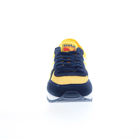Gola Daytona CMA592 Mens Yellow Canvas Lace Up Lifestyle Sneakers Shoes