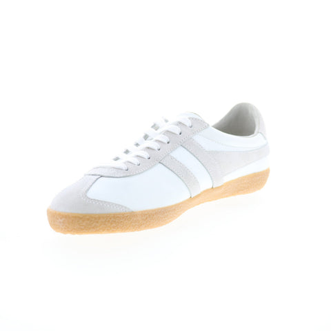 Gola Specialist Leather CMA598 Mens White Leather Lifestyle Sneakers Shoes