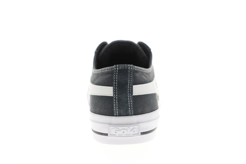 Gola Quota II CMA677 Mens Gray Canvas Lace Up Lifestyle Sneakers Shoes