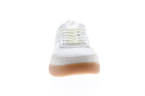 Gola Inca Leather Mens White Leather Low Top Lace Up Sneakers Shoes