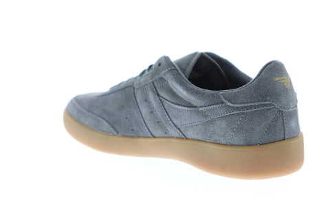 Gola Inca Suede CMA687 Mens Gray Retro Low Top Lace Up Lifestyle Sneakers Shoes