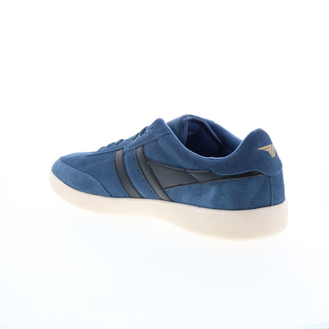 Gola Inca Suede CMA687 Mens Blue Suede Lace Up Lifestyle Sneakers Shoes