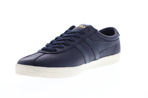 Gola Trainer CMA847 Mens Blue Leather Retro Low Top Lifestyle Sneakers Shoes