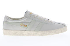Gola Trainer Mens White Leather Low Top Lace Up Sneakers Shoes