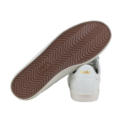 Gola Tourist CMA856 Mens White Leather Retro Lifestyle Sneakers Shoes