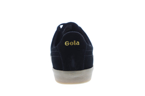 Gola Tourist CMA954 Mens Black Suede Retro Low Top Lifestyle Sneakers Shoes