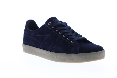 Gola Tourist CMA954 Mens Blue Suede Retro Low Top Lifestyle Sneakers Shoes