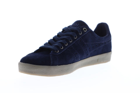 Gola Tourist CMA954 Mens Blue Suede Retro Low Top Lifestyle Sneakers Shoes