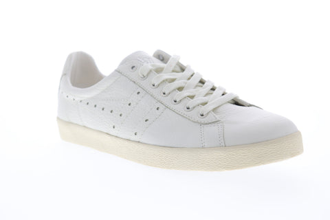 Gola Tourist Leather CMA958 Mens White Leather Lifestyle Sneakers Shoes