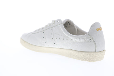 Gola Tourist Leather CMA958 Mens White Leather Lifestyle Sneakers Shoes