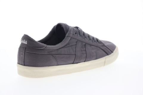 Gola Tennis Mark Cox Wash CMB041 Mens Gray Canvas Lifestyle Sneakers Shoes