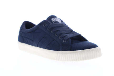 Gola Tennis Mark Cox Wash CMB041 Mens Blue Canvas Lifestyle Sneakers Shoes