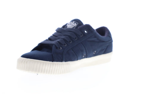 Gola Tennis Mark Cox Wash CMB041 Mens Blue Canvas Lifestyle Sneakers Shoes