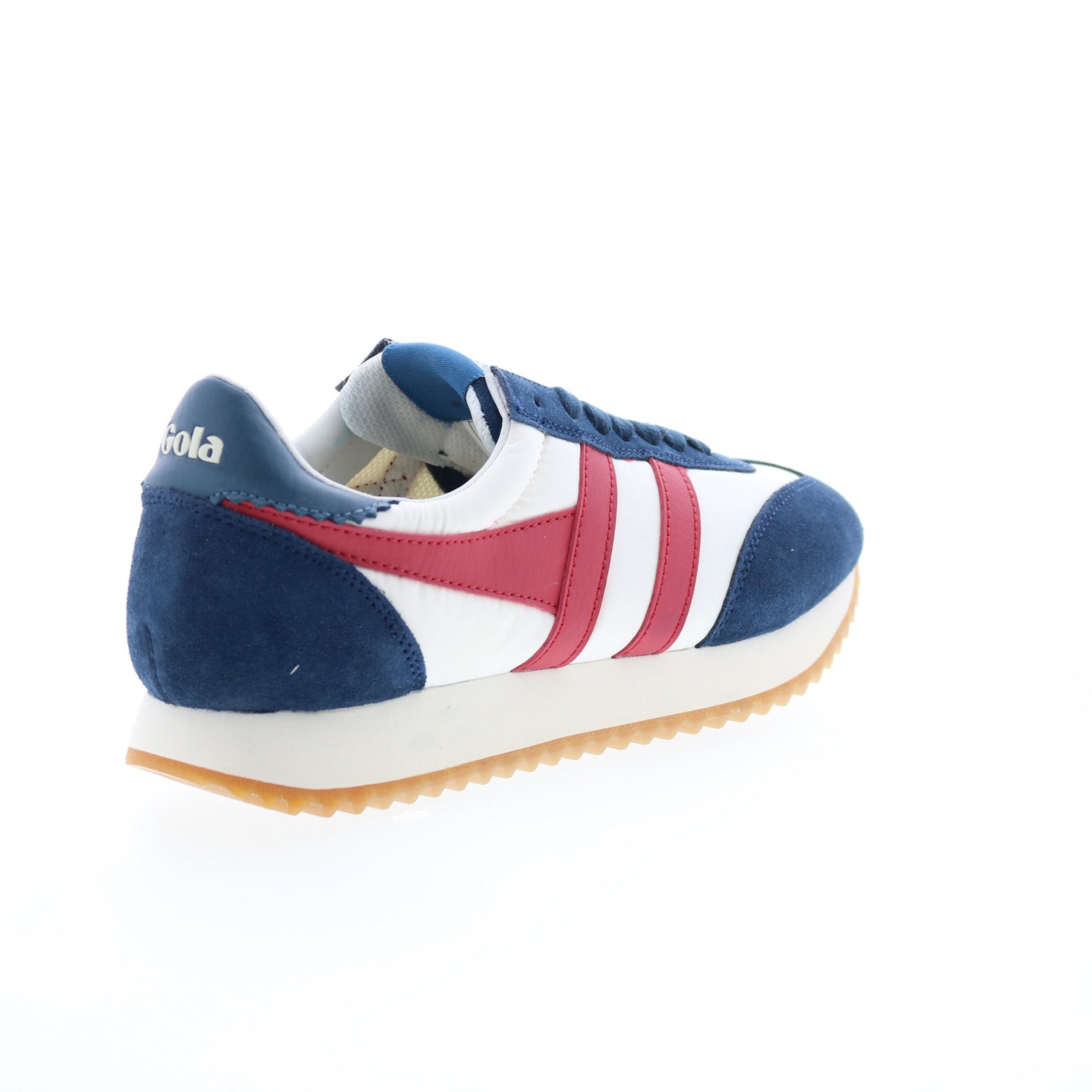 Gola Boston 78 CMB108 Mens Blue Suede Lace Up Lifestyle  display picture 1