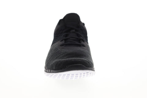 Reebok Print Run Dist CN0411 Mens Black Canvas Low Top Athletic Running Shoes