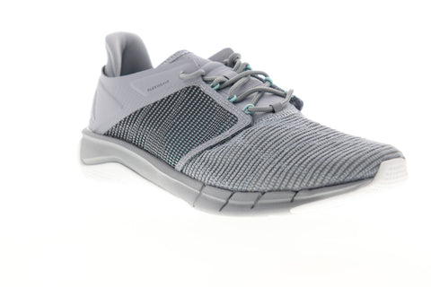 Reebok Fast Flexweave CN1403 Womens Gray Low Top Lace Up Athletic Running Shoes