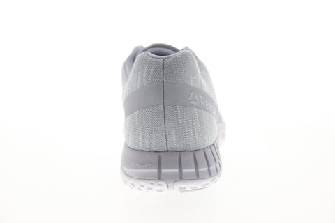 Reebok Print Run Dist CN1655 Mens Gray Canvas Low Top Athletic Running Shoes