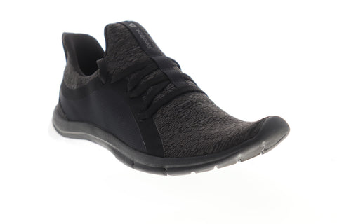 Reebok Print Her 3.0 CN2120 Womens Black Canvas Low Top Athletic Running Shoes