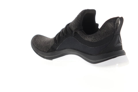 Reebok Print Her 3.0 CN2120 Womens Black Canvas Low Top Athletic Running Shoes