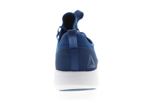 Reebok Plus Lite 2.0 CN2620 Mens Blue Canvas Lace Up Athletic Running Shoes