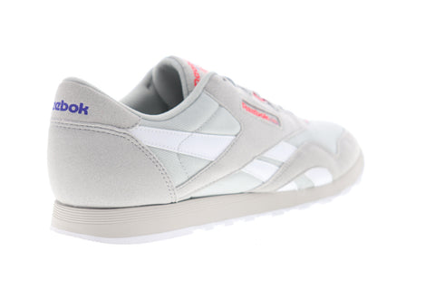 Reebok Classic Nylon CN2965 Womens Gray Suede Low Top Lifestyle Sneakers Shoes