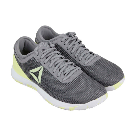 Reebok Crossfit Nano 8.0 CN2975 Mens Gray Lace Up Athletic Train Ruze Shoes