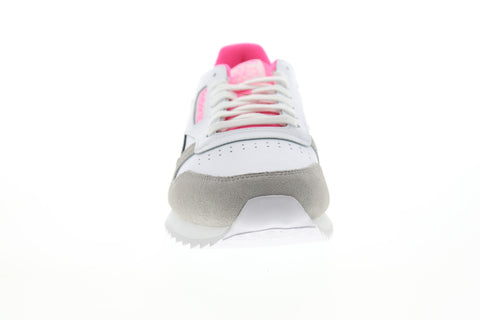 Reebok Workout Clean MU CN3523 Mens White Suede Low Top Lifestyle Sneakers Shoes