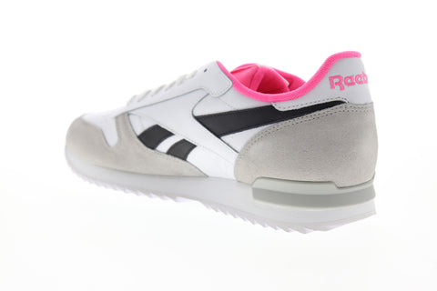 Reebok Workout Clean MU CN3523 Mens White Suede Low Top Lifestyle Sneakers Shoes