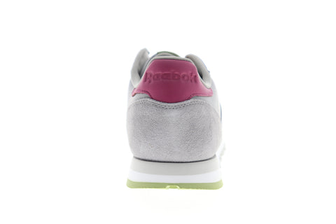 Reebok Classic Leather CN4025 Womens Gray Low Top Lifestyle Sneakers Shoes