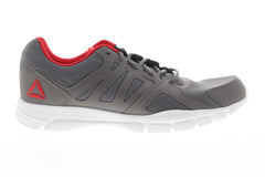 Reebok Trainfusion Nine 3.0 Mens Gray Mesh Low Top Athletic Cross Training Shoes