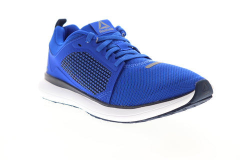 Reebok Driftium Ride CN4945 Mens Blue Mesh Low Top Athletic Running Shoes
