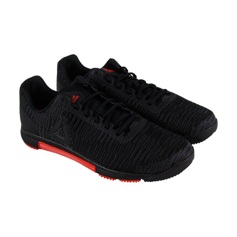Reebok Speed Tr Flexweave CN5499 Mens Black Athletic Gym Cross Training Shoes