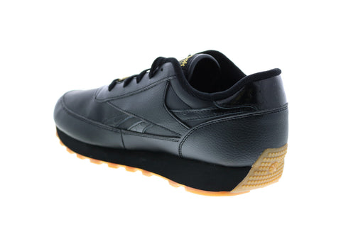 Reebok Classic Renaissance Mens Black Extra Wide 4E Lifestyle Sneakers Shoes