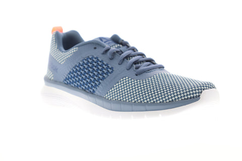Reebok PT Prime Runner FC CN5681 Womens Blue Mesh Low Top Athletic Running Shoes