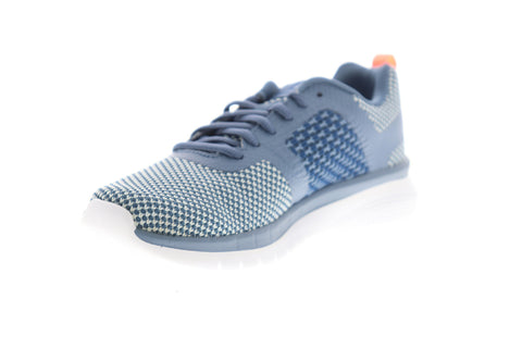 Reebok PT Prime Runner FC CN5681 Womens Blue Mesh Low Top Athletic Running Shoes