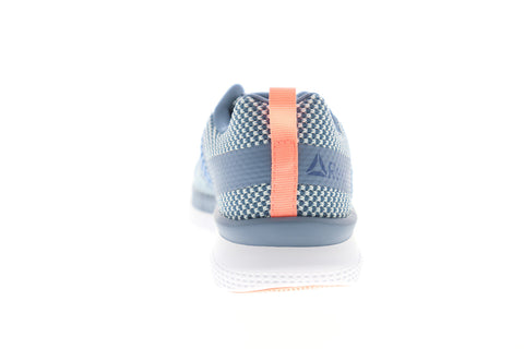 Reebok PT Prime Runner FC CN5681 Womens Blue Mesh Low Top Athletic Running Shoes