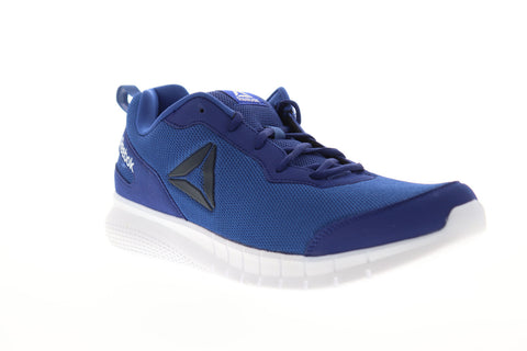 Reebok AD Swiftway Run CN5703 Mens Blue Mesh Low Top Athletic Running Shoes