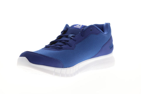 Reebok AD Swiftway Run CN5703 Mens Blue Mesh Low Top Athletic Running Shoes