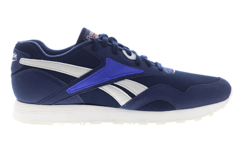Reebok Rapide MU CN5909 Mens Blue Mesh Lace Up Lifestyle Sneakers Shoes