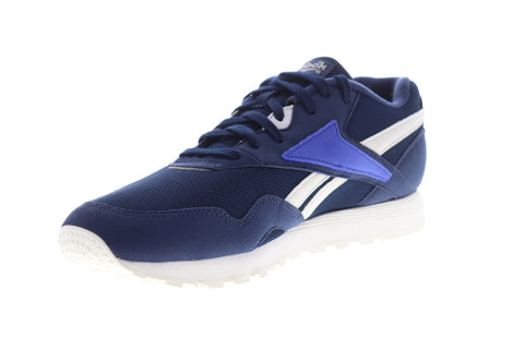 Reebok Rapide MU CN5909 Mens Blue Mesh Lace Up Lifestyle Sneakers Shoes