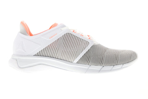 Reebok Fast Flexweave CN6094 Womens Gray Canvas Low Top Athletic Running Shoes